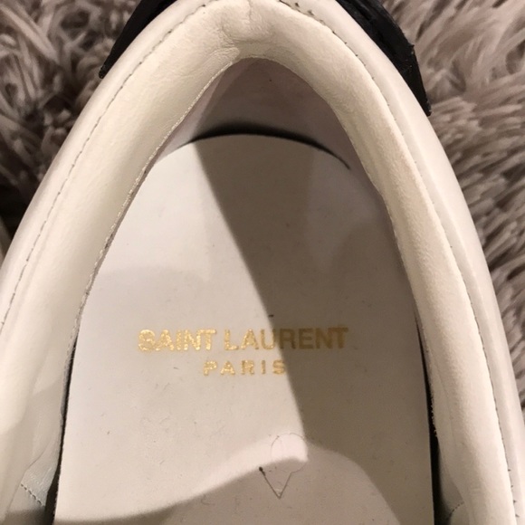 Saint Laurent barely used white sneakers - Picture 2 of 3